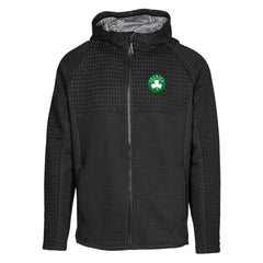 Boston Celtics Levelwear Durham Insignia Core Full-Zip Hoodie Black