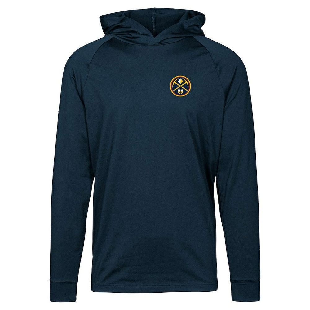 Denver Nuggets Levelwear Dimension Insignia Core Pullover Hoodie Navy