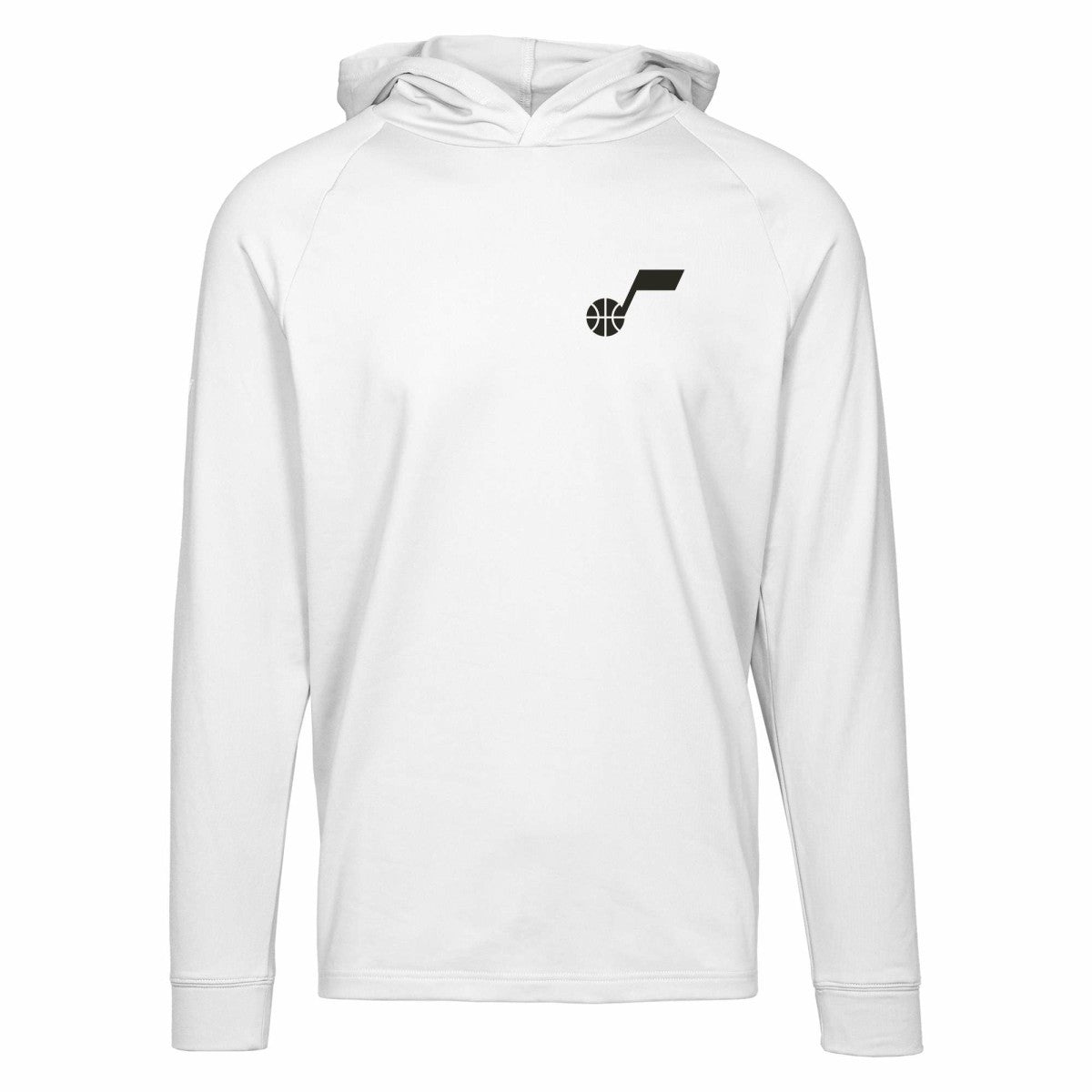 Utah Jazz Levelwear Dimension Insignia Core Pullover Hoodie White