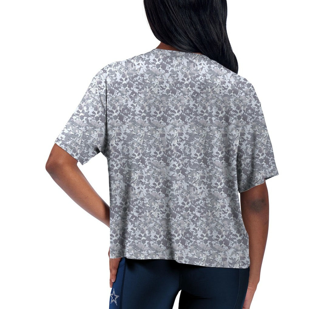 Dallas Cowboys Certo Women's Turnout T-Shirt Charcoal