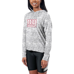 New York Giants Certo Women's Session Pullover Hoodie Gray