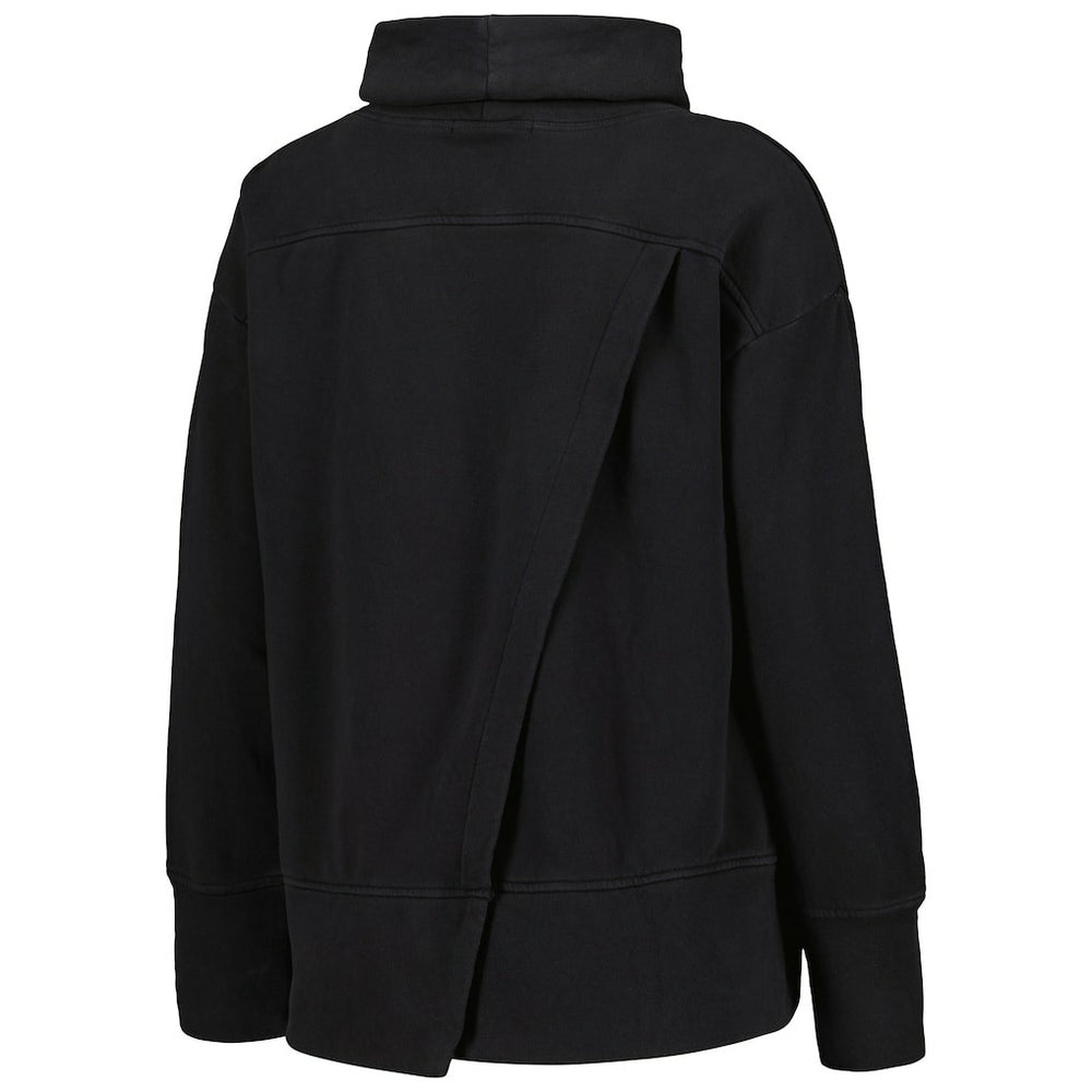 Brooklyn Nets Levelwear Women's Sunset Pullover Sweatshirt Black