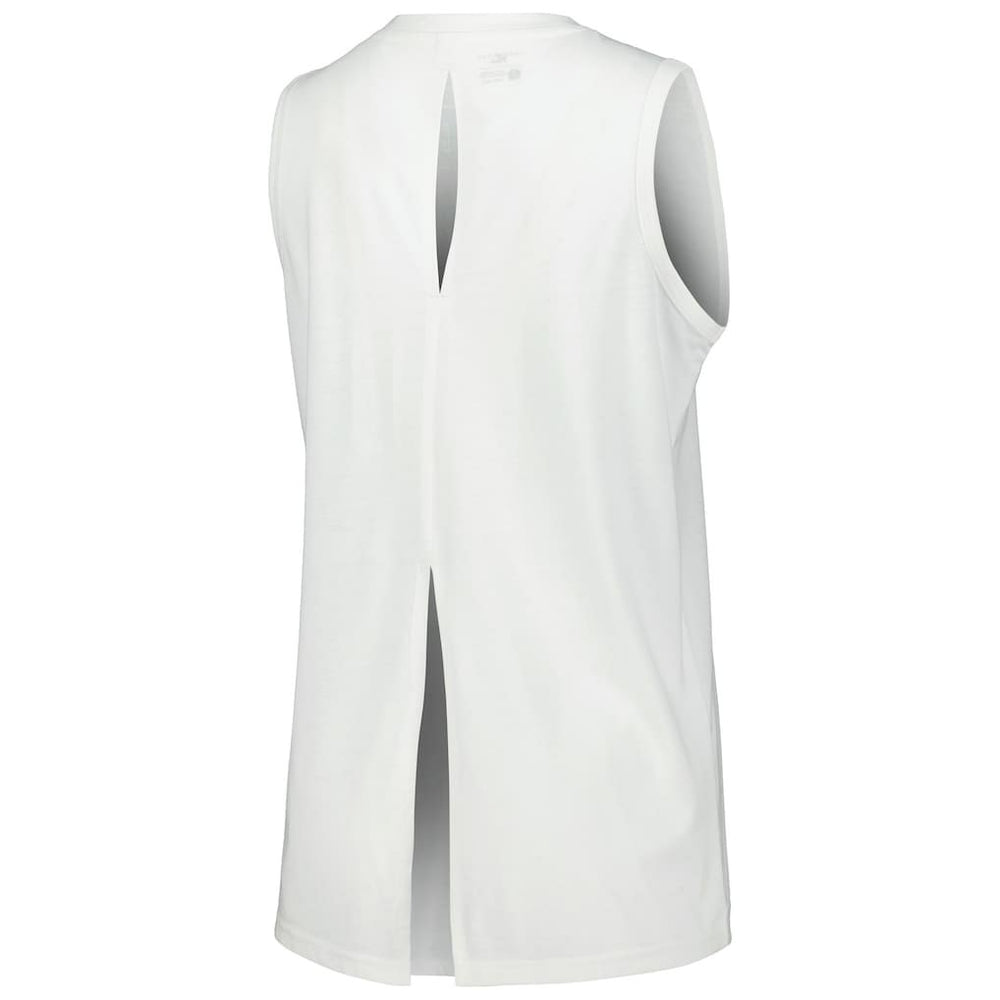 Chicago Bulls Levelwear Women's Paisley Peekaboo Tank Top White