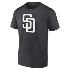 San Diego Padres Personalized Monochrome Name & Number T-Shirt - Charcoal T-shirts
