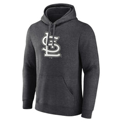 St. Louis Cardinals Personalized Monochrome Name & Number Pullover Hoodie - Charcoal Hoodies