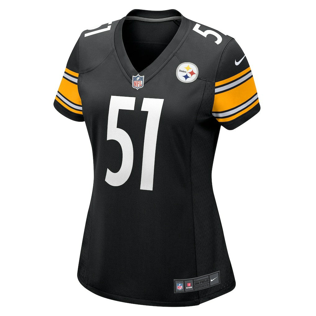 Nick Herbig Pittsburgh Steelers Women's Game Jersey Black