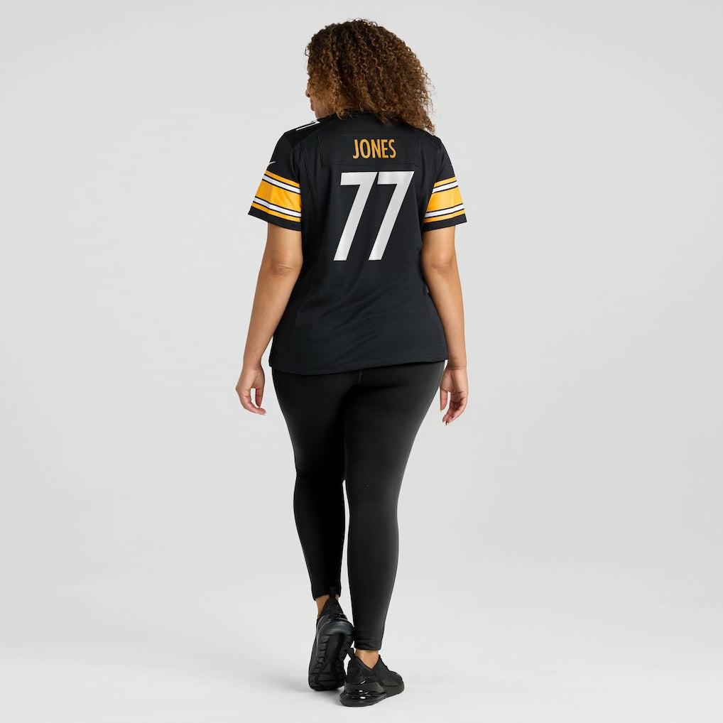 Broderick Jones Pittsburgh Steelers Women's Game Jersey Black