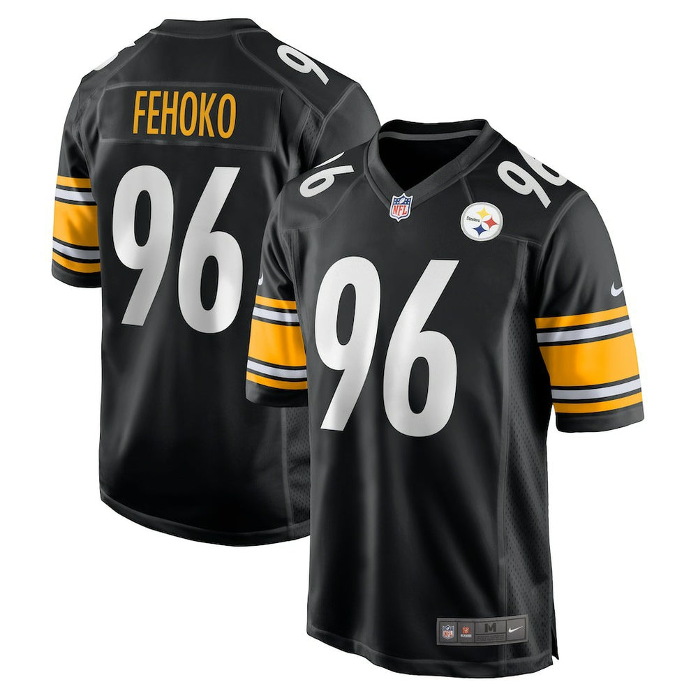 Breiden Fehoko Pittsburgh Steelers Game Jersey Black