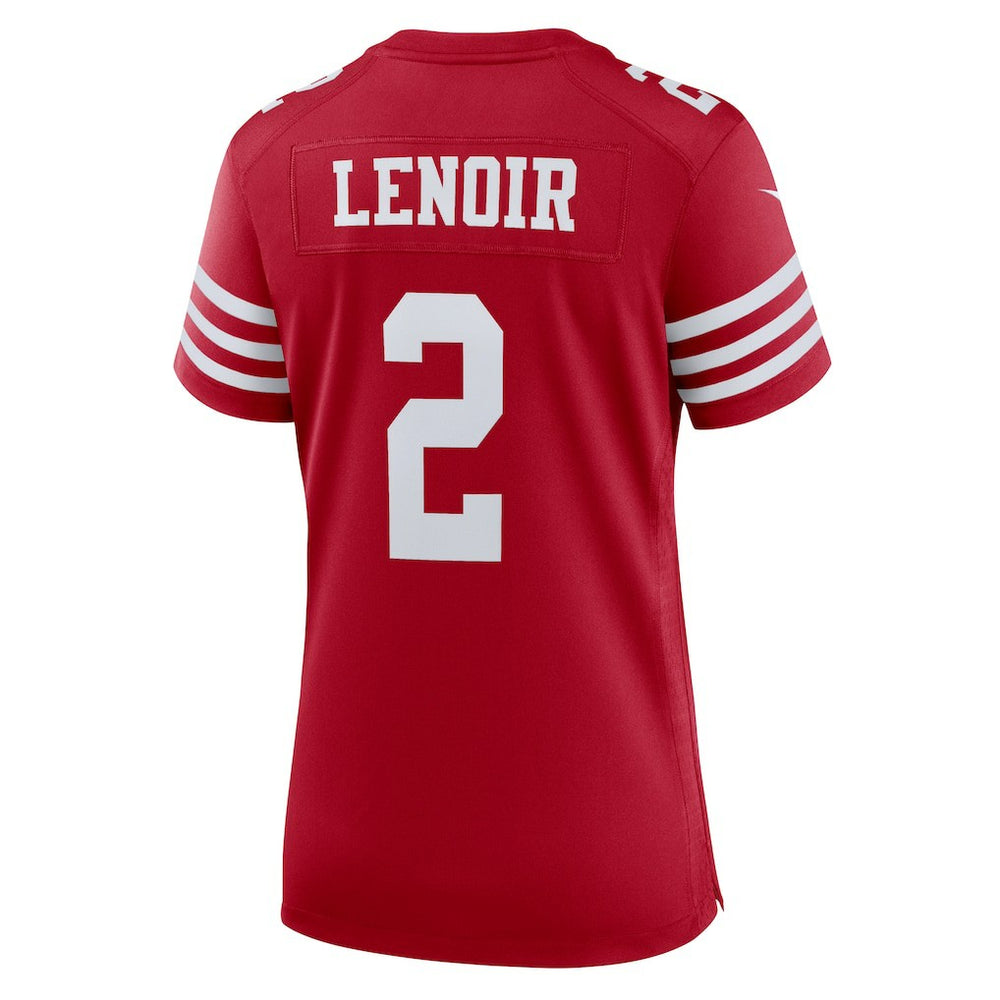 Deommodore Lenoir San Francisco 49ers Women's Game Jersey Scarlet
