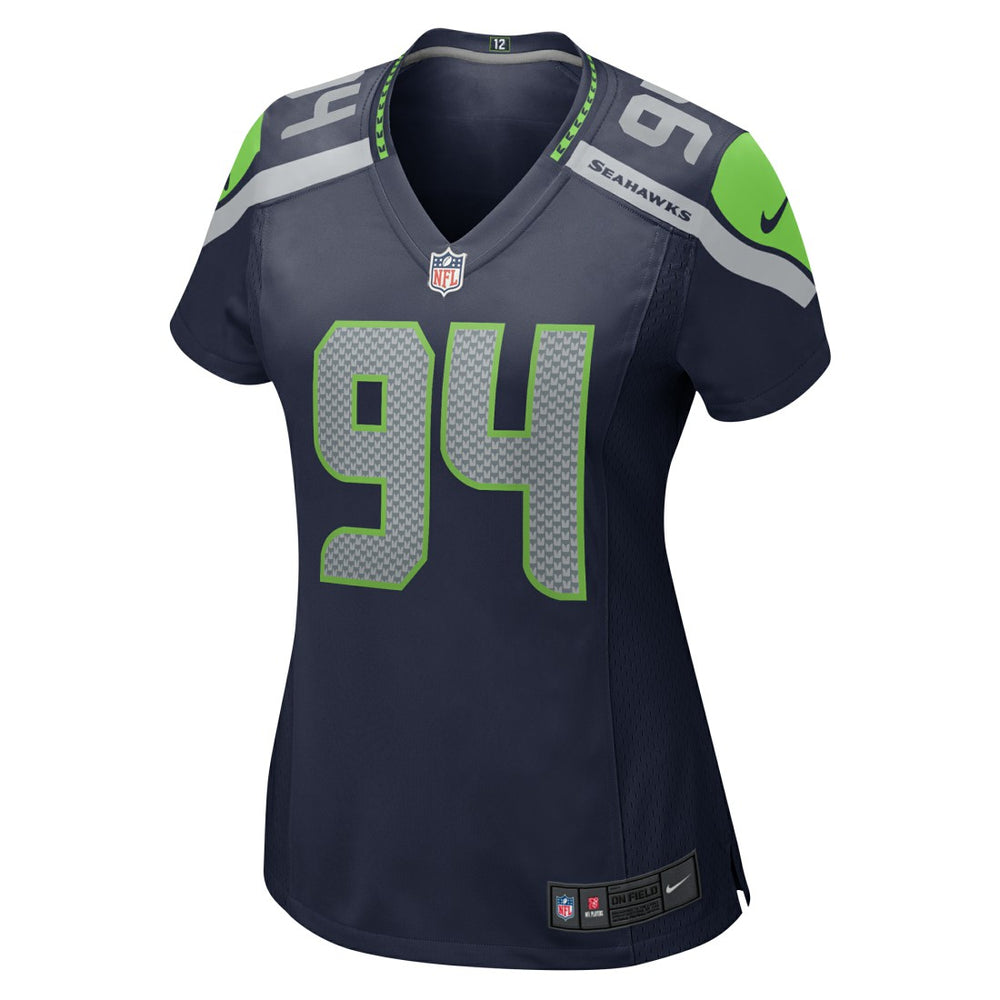 Mike Morris Seattle Seahawks Women's Team Game Jersey College College Navy