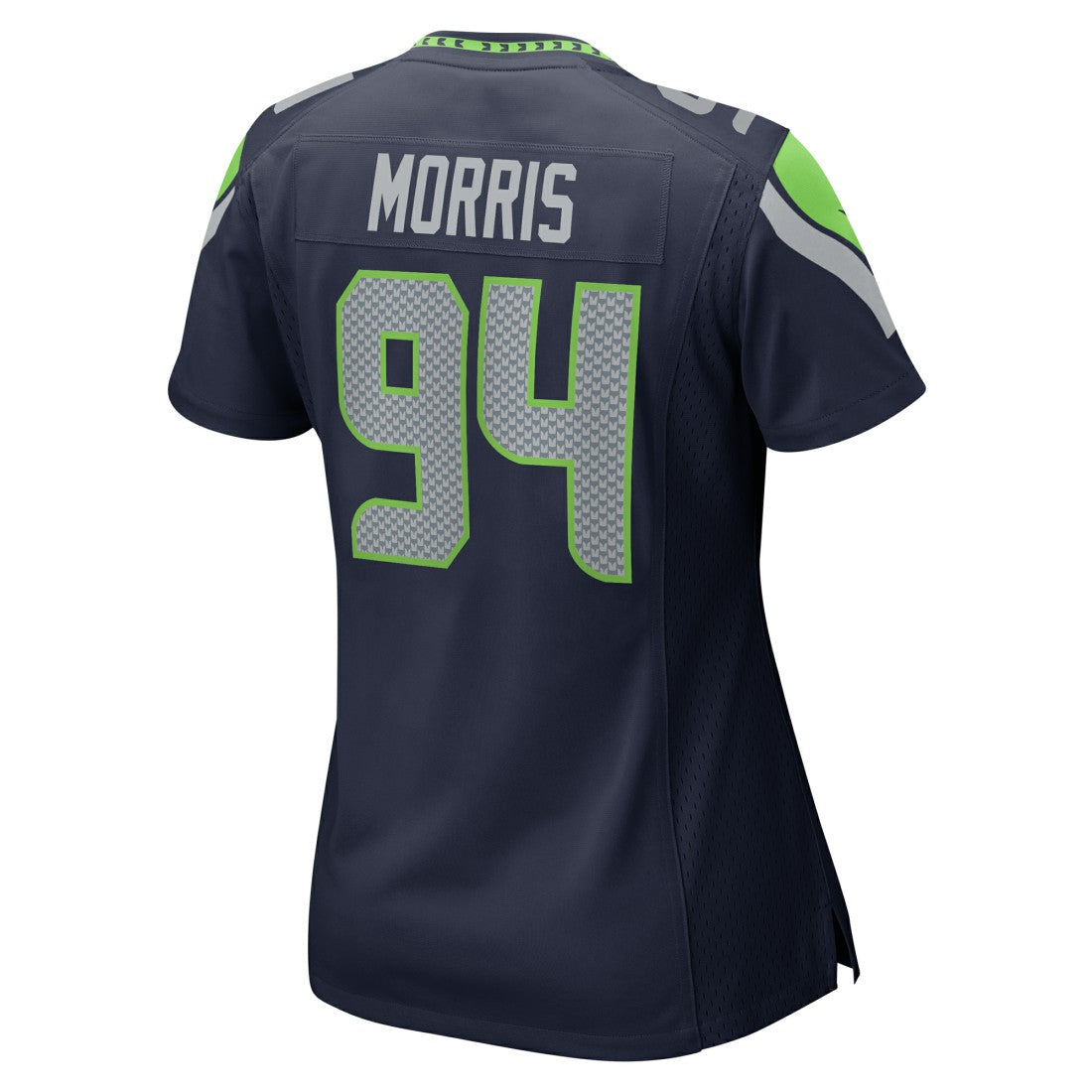 Mike Morris Seattle Seahawks Women's Team Game Jersey College College Navy