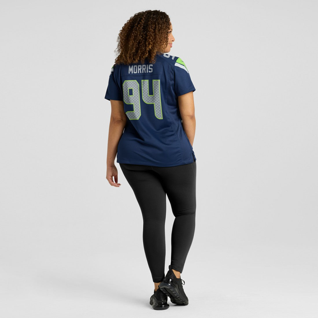 Mike Morris Seattle Seahawks Women's Team Game Jersey College College Navy