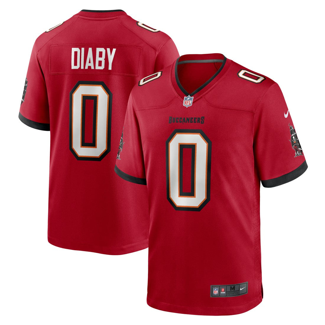 YaYa Diaby Tampa Bay Buccaneers Game Jersey Red
