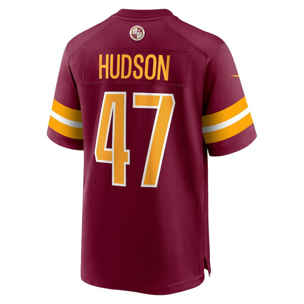 Khaleke Hudson Washington Commanders Game Jersey Burgundy