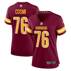 Sam Cosmi Washington Commanders Women's Game Jersey Burgundy