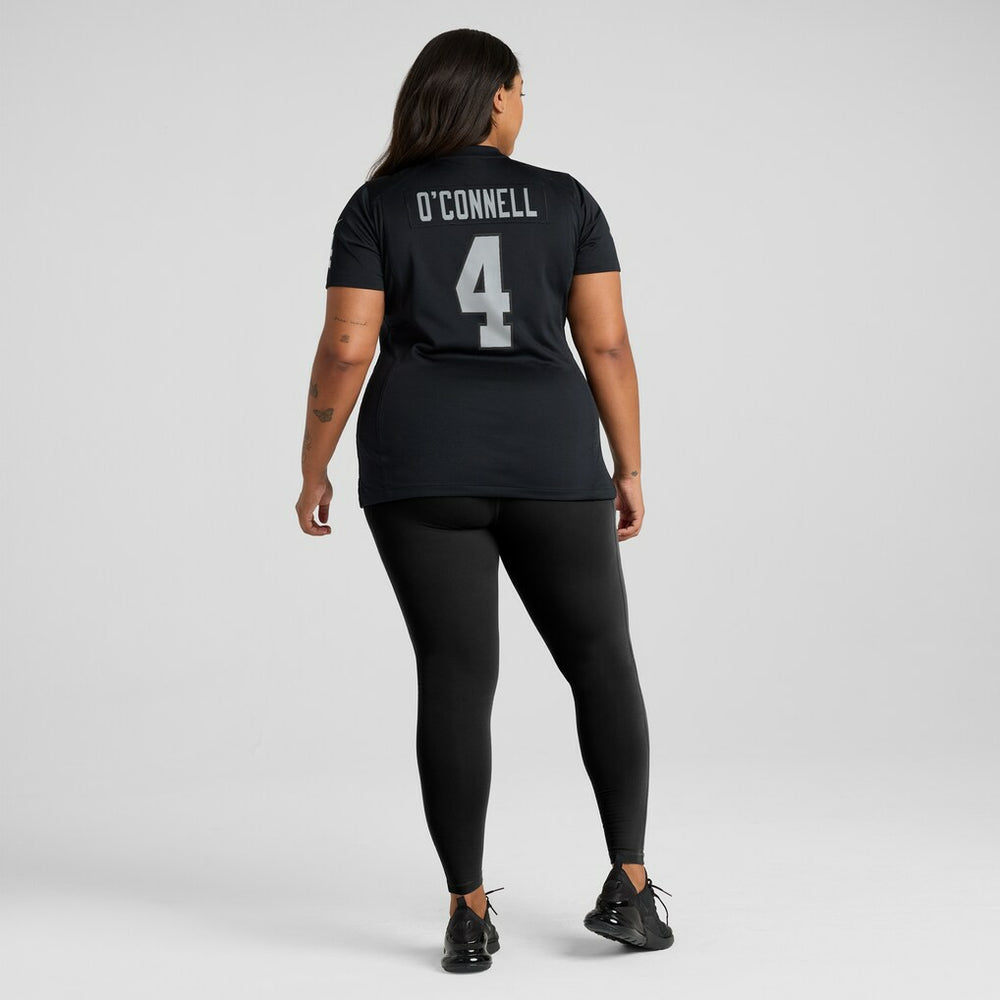 Aidan O'Connell Las Vegas Raiders Women's Game Jersey Black