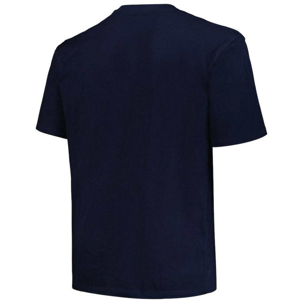NHL Seattle Kraken Profile Big & Tall Arch Over Logo T-Shirt - Navy