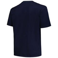 NHL Seattle Kraken Profile Big & Tall Arch Over Logo T-Shirt - Navy