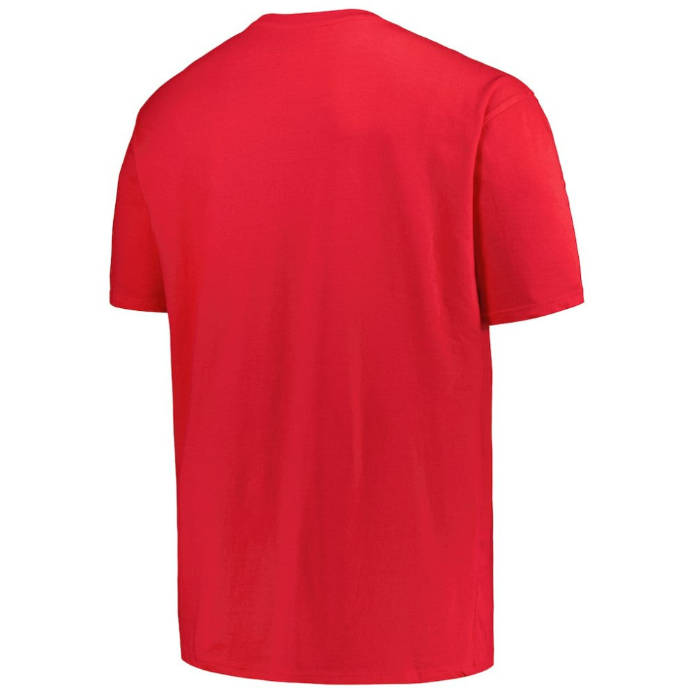 NHL Florida Panthers Profile Big & Tall Arch Over Logo T-Shirt - Red