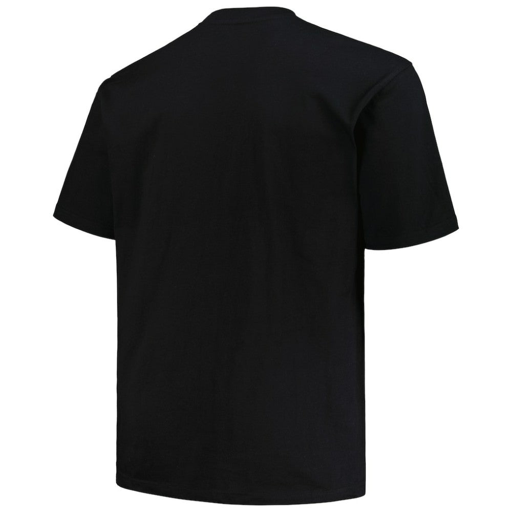 NHL Vegas Golden Knights Profile Big & Tall Arch Over Logo T-Shirt - Black