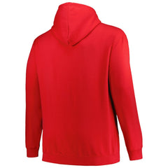 NHL Florida Panthers Profile Big & Tall Arch Over Logo Pullover Hoodie - Red