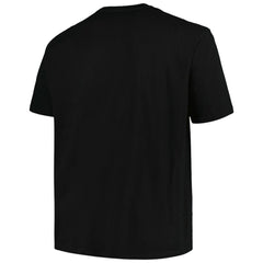 NHL Boston Bruins Profile Big & Tall Arch Over Logo T-Shirt - Black