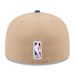 Philadelphia 76ers 2024 NBA Draft 59FIFTY Fitted Hat Tan/Royal