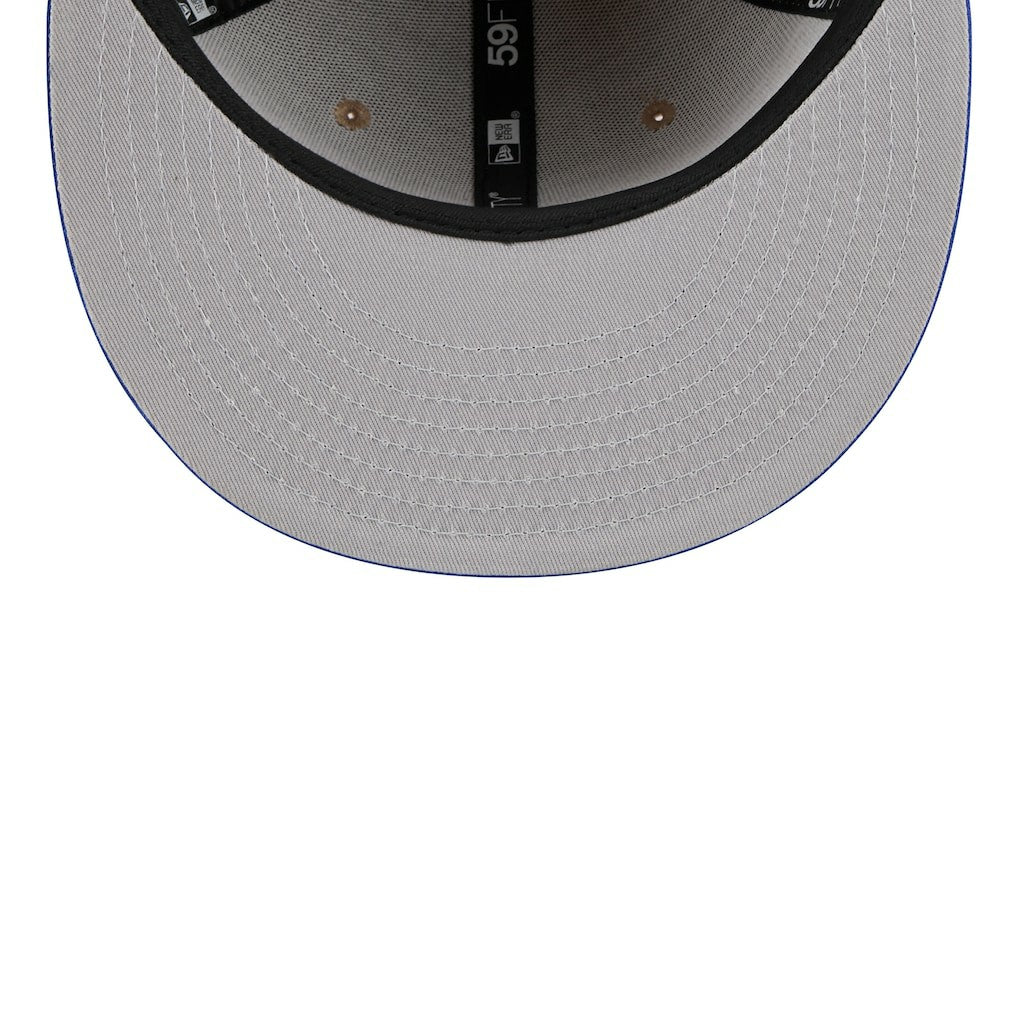 Philadelphia 76ers 2024 NBA Draft 59FIFTY Fitted Hat Tan/Royal
