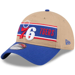 Philadelphia 76ers 2024 NBA Draft 9TWENTY Adjustable Hat Tan/Royal
