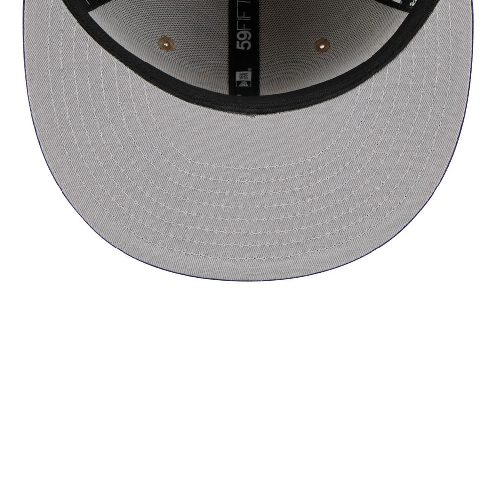 Phoenix Suns 2024 NBA Draft 59FIFTY Fitted Hat Tan/Purple