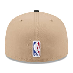 Utah Jazz 2024 NBA Draft 59FIFTY Fitted Hat Tan/Black