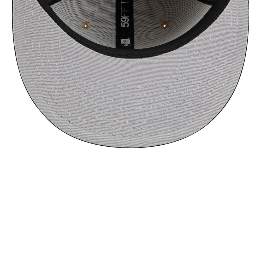 Utah Jazz 2024 NBA Draft 59FIFTY Fitted Hat Tan/Black