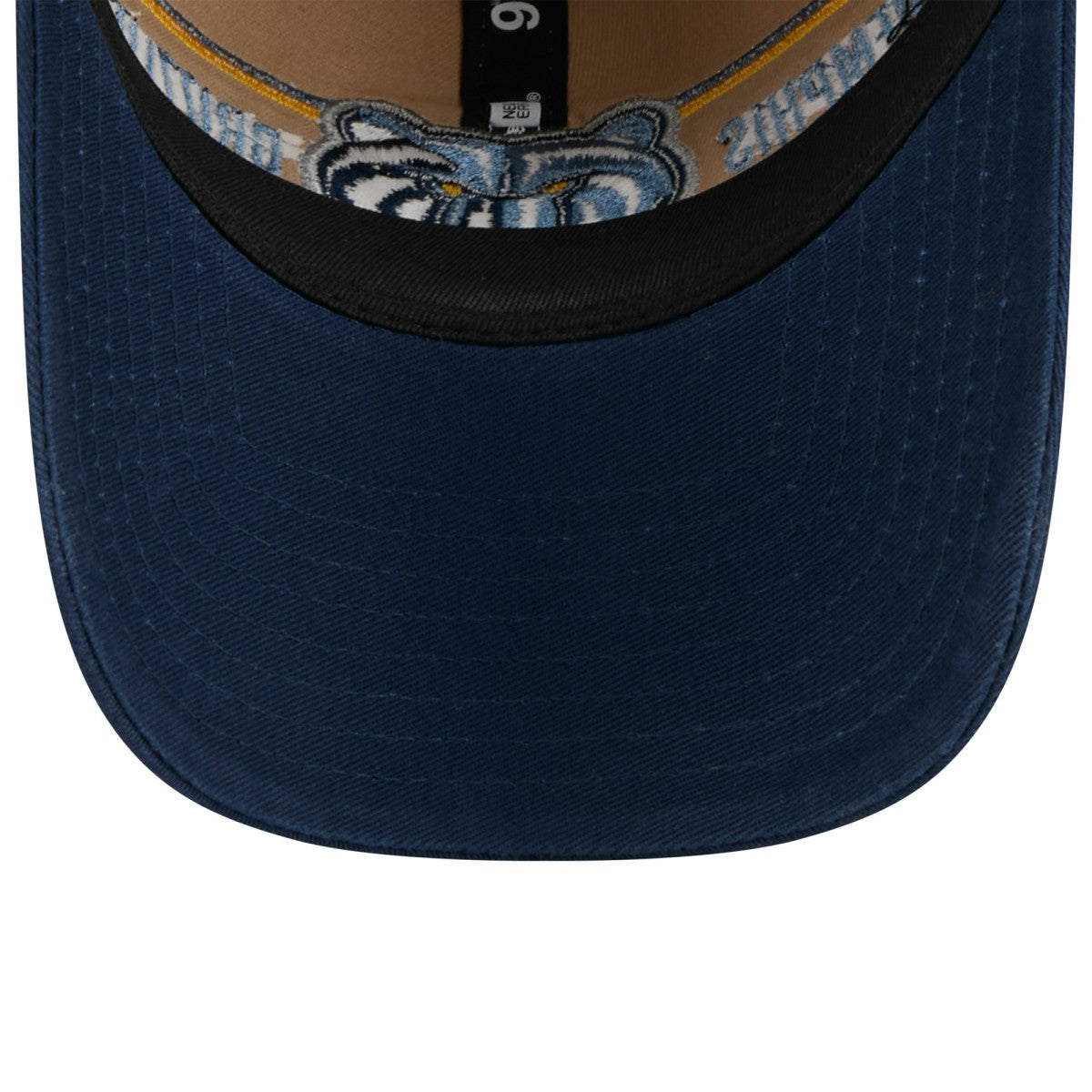 Memphis Grizzlies 2024 NBA Draft 9TWENTY Adjustable Hat Tan/Navy