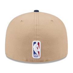 Memphis Grizzlies 2024 NBA Draft 59FIFTY Fitted Hat Tan/Navy