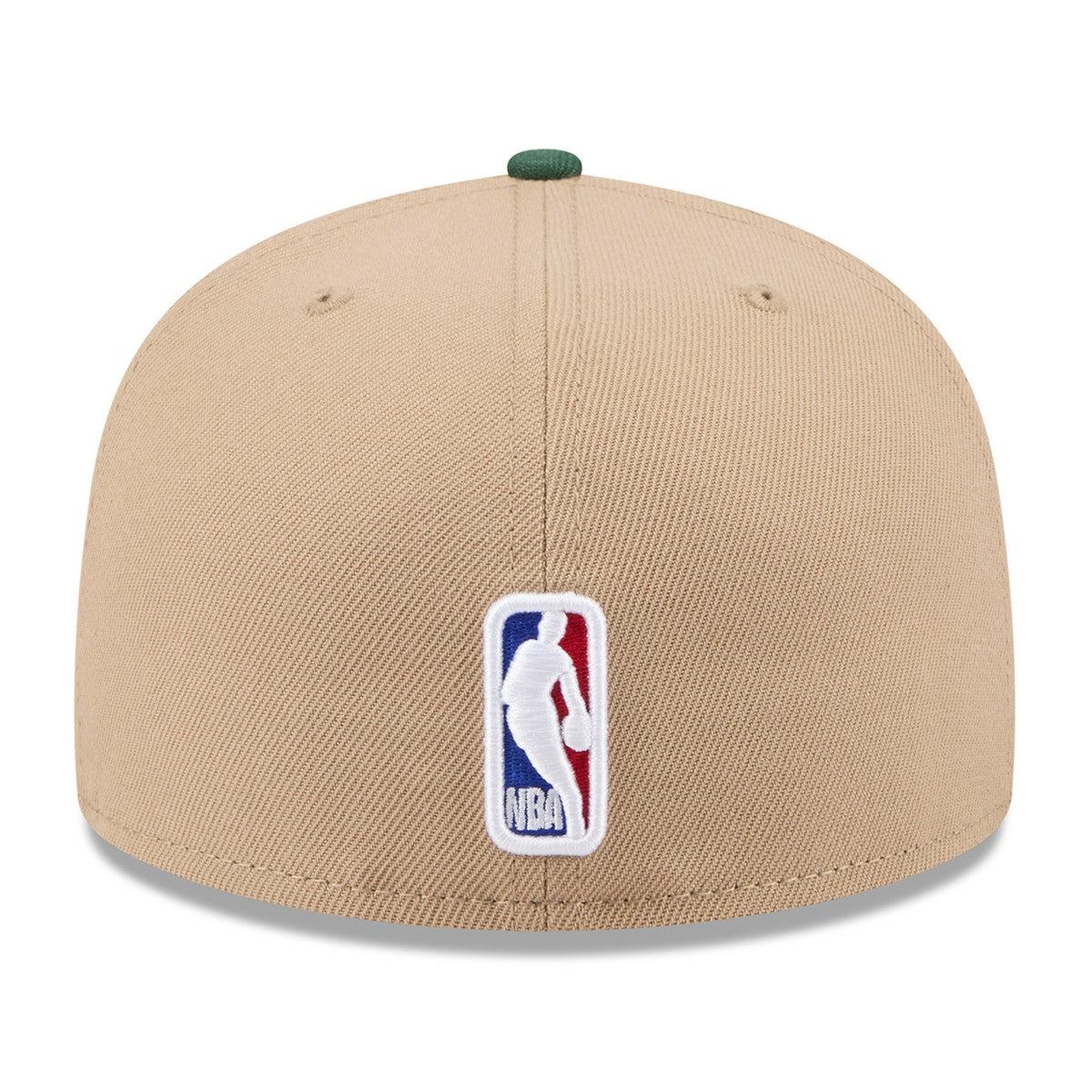 Milwaukee Bucks 2024 NBA Draft 59FIFTY Fitted Hat Tan/Hunter Green