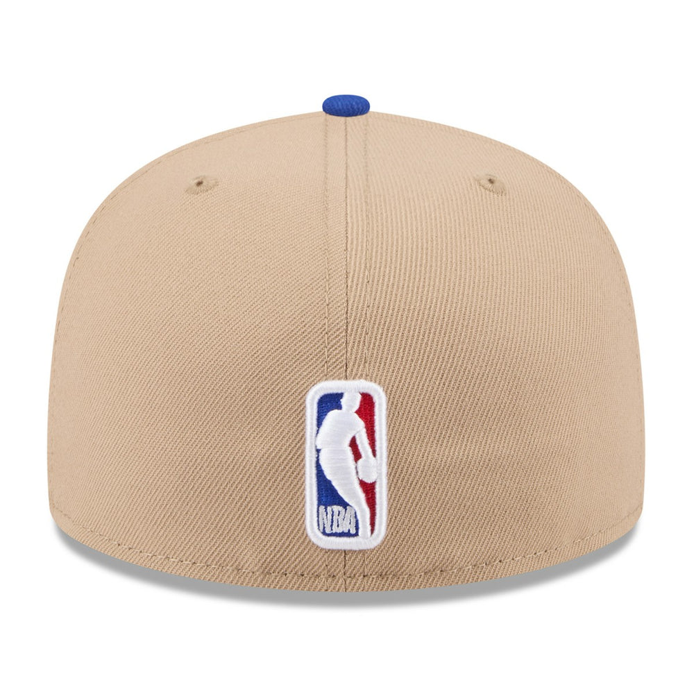 New York Knicks 2024 NBA Draft 59FIFTY Fitted Hat Tan/Blue