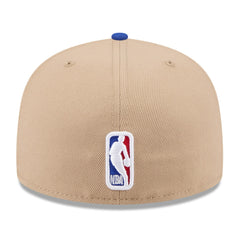 New York Knicks 2024 NBA Draft 59FIFTY Fitted Hat Tan/Blue