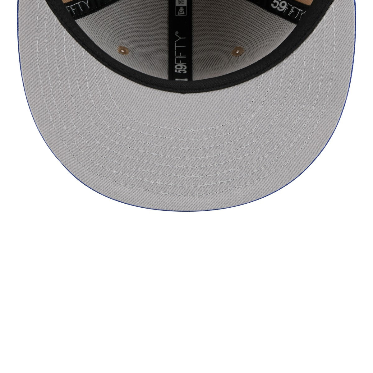 New York Knicks 2024 NBA Draft 59FIFTY Fitted Hat Tan/Blue