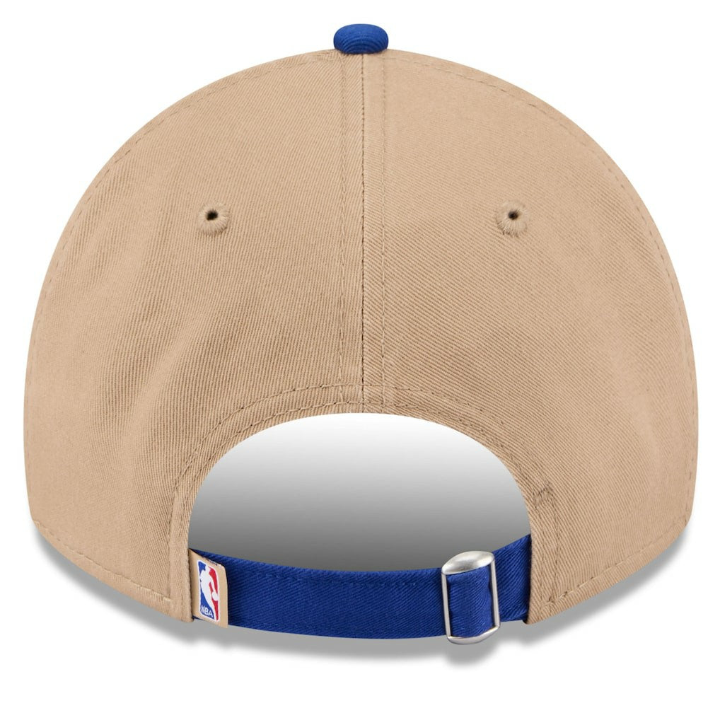 Golden State Warriors 2024 NBA Draft 9TWENTY Adjustable Hat Tan/Royal