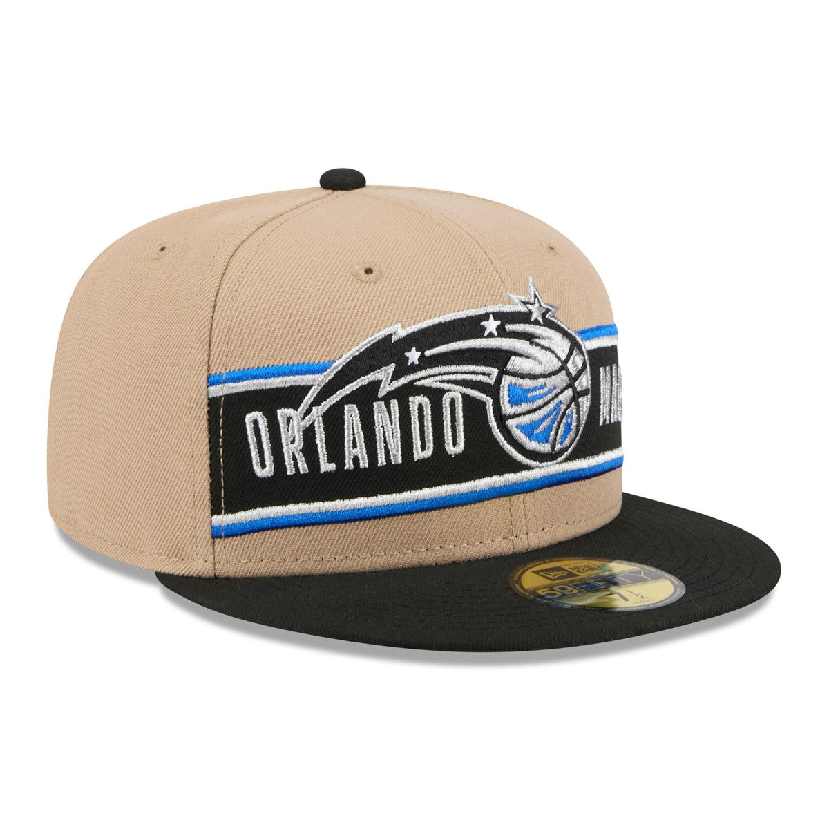 Orlando Magic 2024 NBA Draft 59FIFTY Fitted Hat Tan/Black