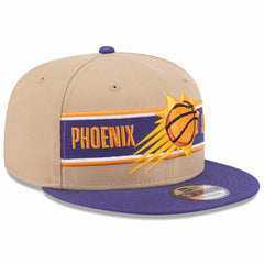 Phoenix Suns 2024 NBA Draft 9FIFTY Snapback Hat Tan/Purple