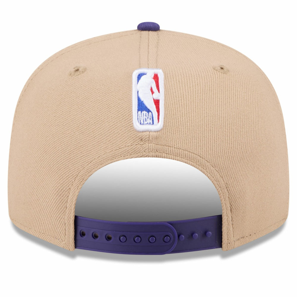 Phoenix Suns 2024 NBA Draft 9FIFTY Snapback Hat Tan/Purple