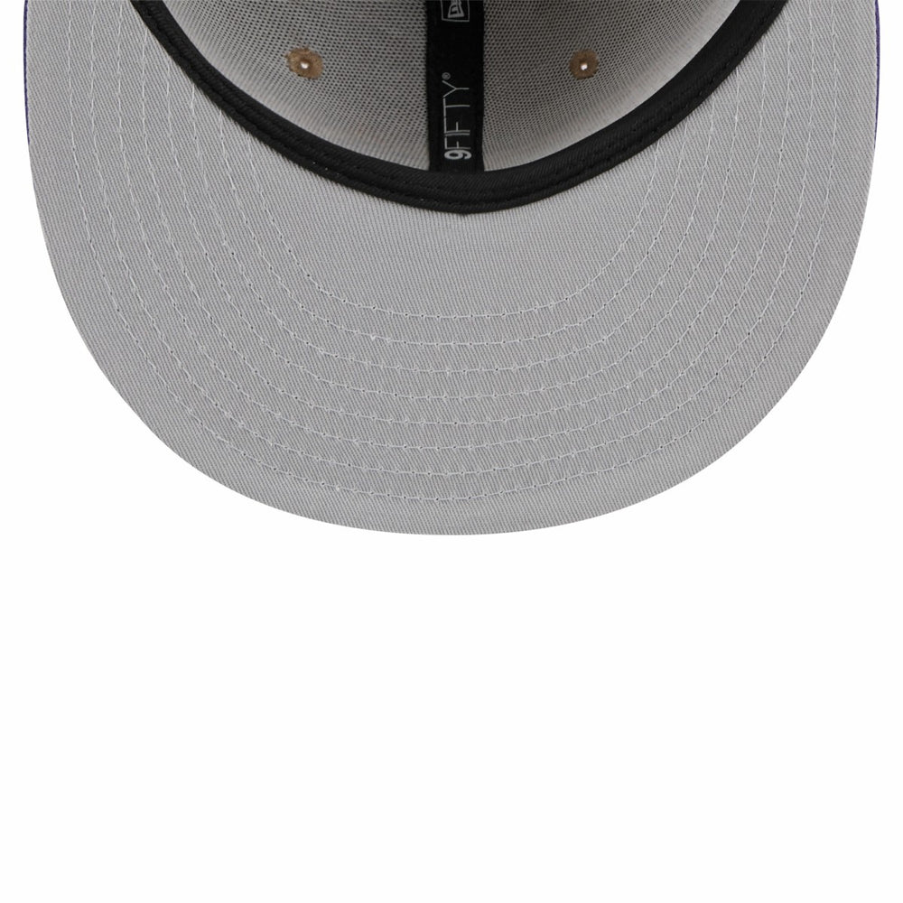 Phoenix Suns 2024 NBA Draft 9FIFTY Snapback Hat Tan/Purple