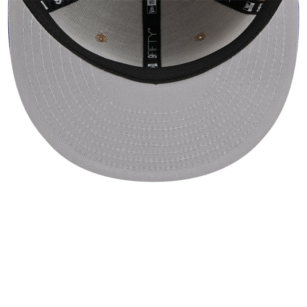 Golden State Warriors 2024 NBA Draft 9FIFTY Snapback Hat Tan/Royal
