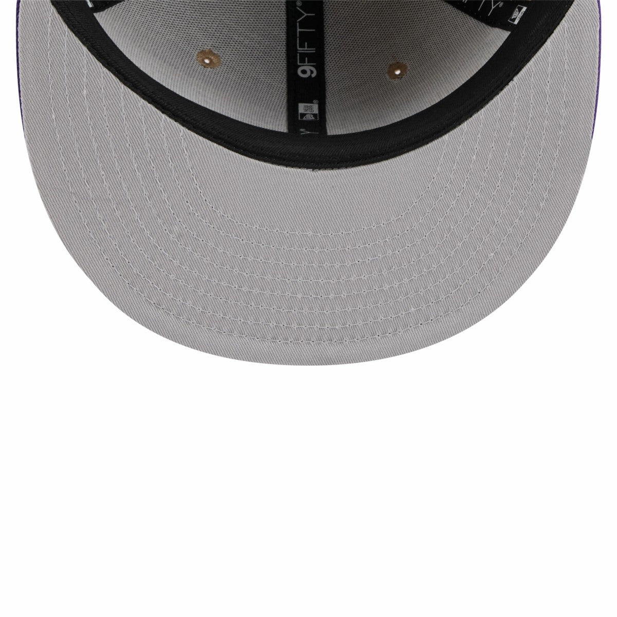 Los Angeles Lakers 2024 NBA Draft 9FIFTY Snapback Hat Tan/Purple