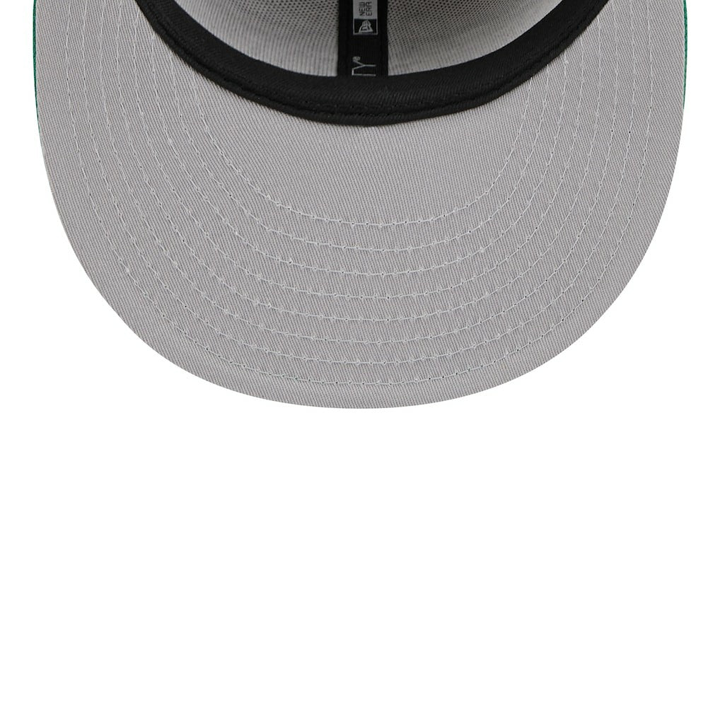 Boston Celtics 2024 NBA Draft 59FIFTY Fitted Hat Tan/Kelly Green