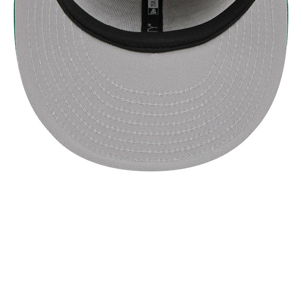 Boston Celtics 2024 NBA Draft 59FIFTY Fitted Hat Tan/Kelly Green