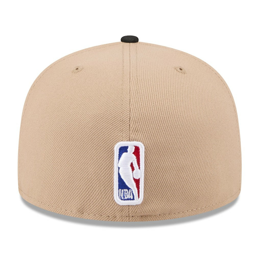 Brooklyn Nets 2024 NBA Draft 59FIFTY Fitted Hat Tan/Black