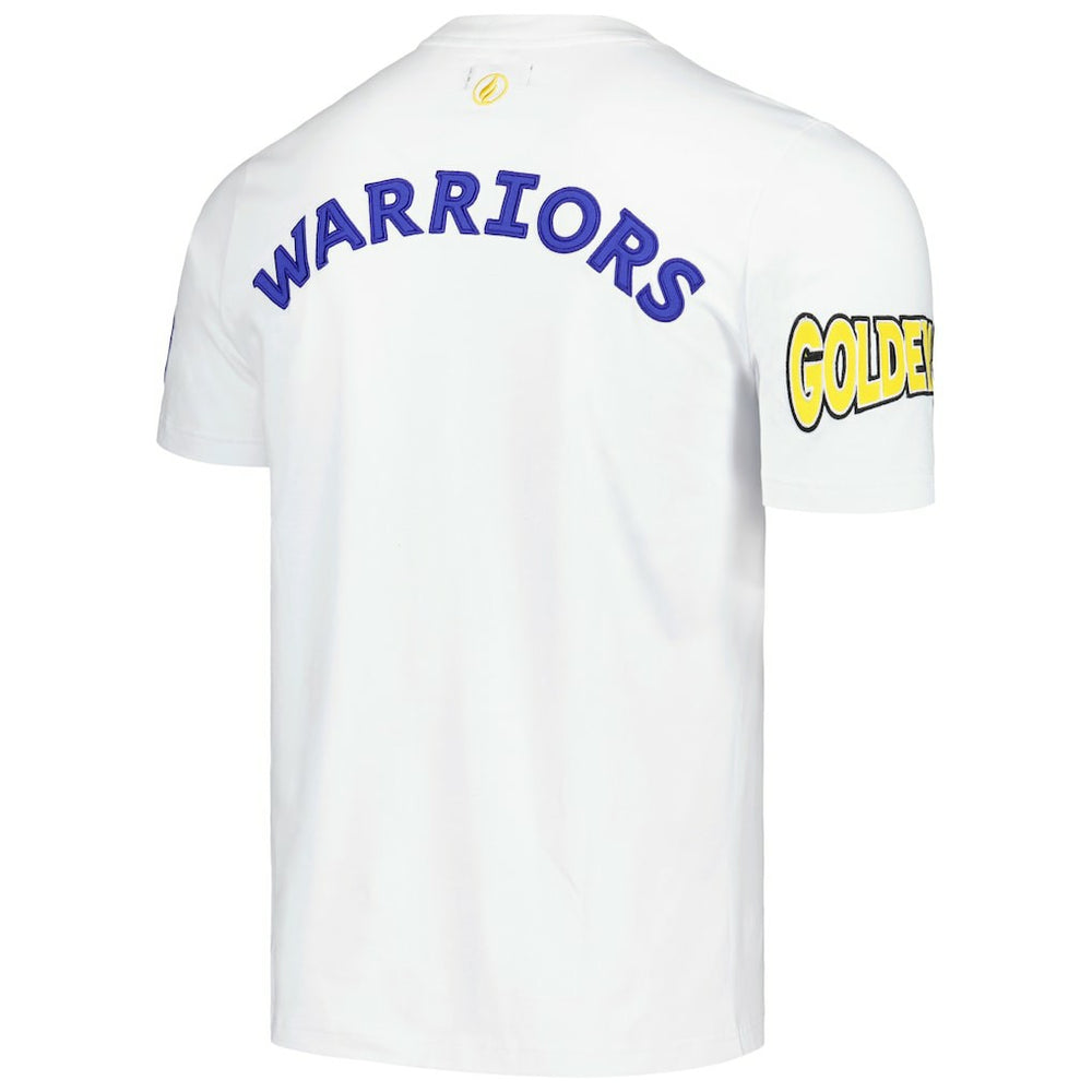 Golden State Warriors FISLL Unisex Heritage Crest T-Shirt White