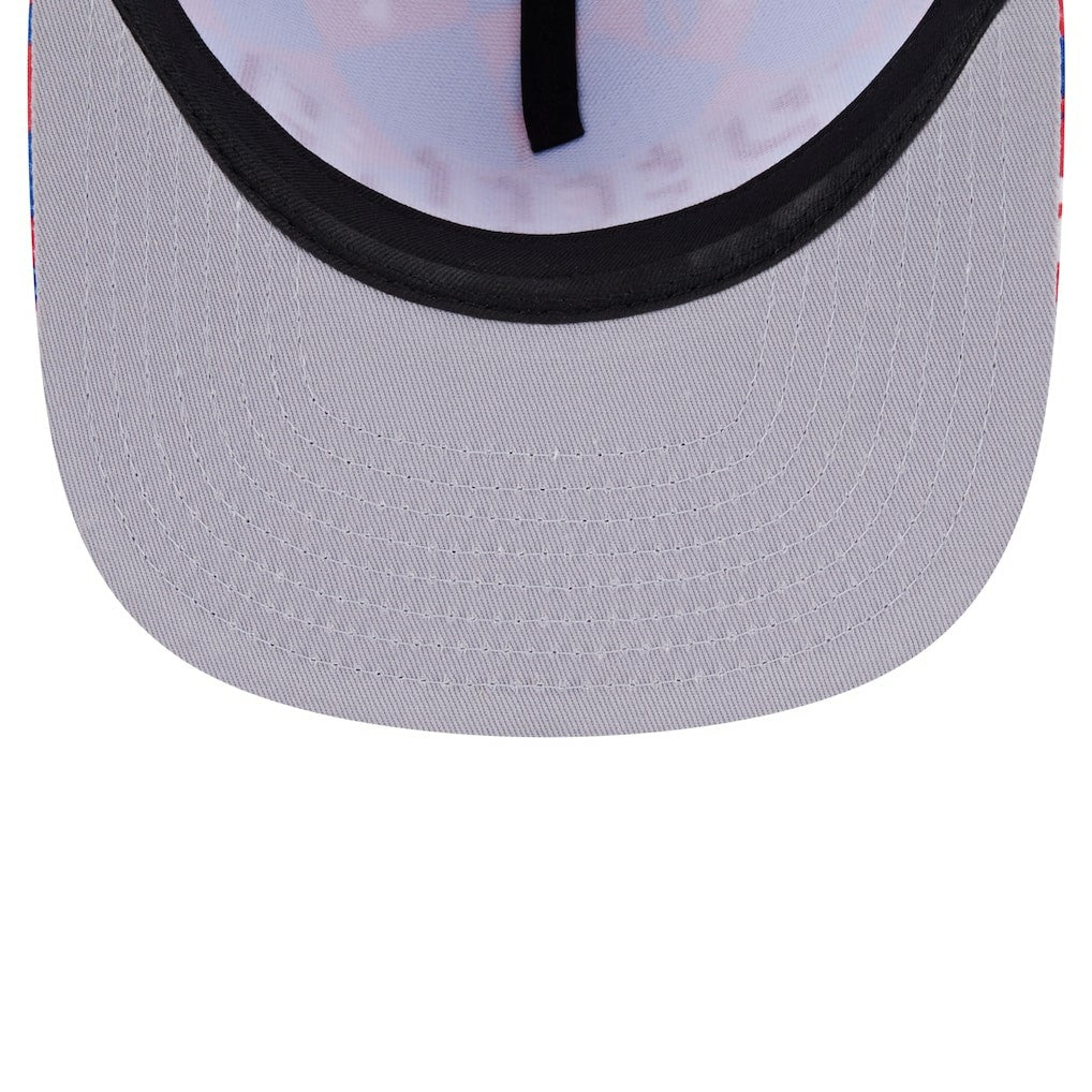Philadelphia 76ers Seeing Diamonds A-Frame Trucker 9FIFTY Snapback Hat Royal